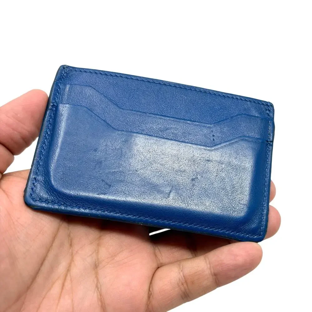 Tom Ford Blue Cardholder Wallet